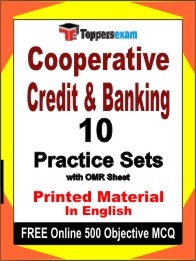 Cooperative Credit & Banking Exam Practice Set Book in English