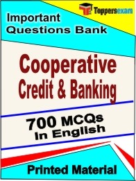 Cooperative Credit & Banking Exam Objective MCQ Book in English