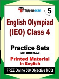ENGLISH OLYMPIAD (IEO) CLASS 4  Exam Practice Set Book in English
