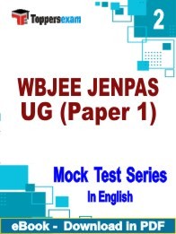 WBJEE JENPAS UG Paper 1 PDF Book In English