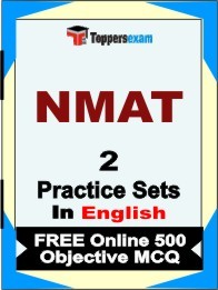 NMAT  Exam Practice Set Book in English