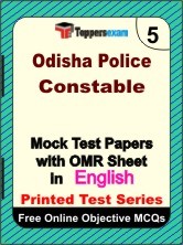 Odisha Police Constable Exam Mock Test Papers (Book) in English