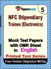 NFC Stipendiary Trainee (Electronics) Exam Mock Test Papers (Book) in English