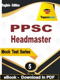 PPSC Headmaster PDF Book In English