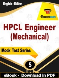 HPCL Engineer (Mechanical) PDF Book In English