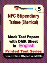 NFC Stipendiary Trainee (Chemical) Exam Mock Test Papers (Book) in English