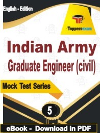 Indian Army Graduate Engineer (civil)  PDF Book In English