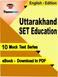 Uttarakhand SET Education PDF Book In English
