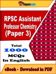 RPSC Assistant Professor Chemistry Paper 3 PDF Book In English