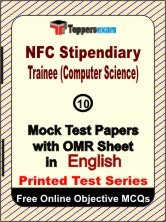 NFC Stipendiary Trainee (Computer Science) Exam Mock Test Papers (Book) in English