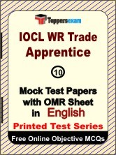 IOCL WR Trade Apprentice Exam Mock Test Papers (Book) in English