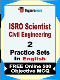 ISRO Scientist Civil Engineering Exam Practice Set Book in English