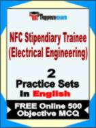 NFC Stipendiary Trainee (Electrical Engineering) Test Book in English - Question Paper / Practice Set