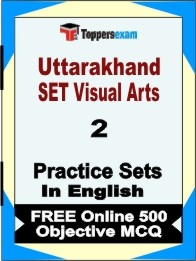 Uttarakhand SET Visual Arts Exam Practice Set Book in English