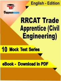 RRCAT Trade Apprentice (Civil Engineering) PDF Book In English