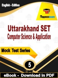 Uttarakhand SET Computer Science & Application PDF Book In English