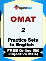 OMAT Exam Practice Set Book in English