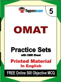 OMAT Exam Practice Set Book in English