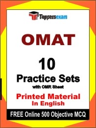 OMAT Exam Practice Set Book in English