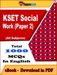 KSET Social Work Paper 2 PDF Book In English