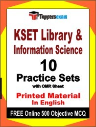 KSET Library & Information Science  Exam Practice Set Book in English