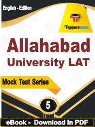 Allahabad University LAT PDF Book In English