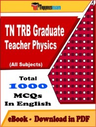 TN TRB Graduate Teacher Physics PDF Book In English