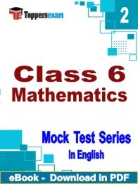 Class 6 Mathematics PDF Book In English