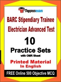 BARC Stipendiary Trainee Electrician Advanced Test Exam Practice Set Book in English