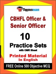 CBHFL Officer & Senior Officer Exam Practice Set Book in English