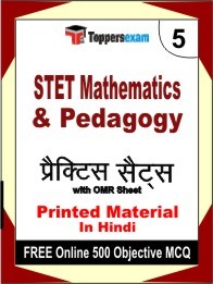 STET Mathematics & Pedagogy Exam Practice Set Book in Hindi