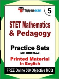 STET Mathematics & Pedagogy Exam Practice Set Book in English