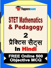STET Mathematics & Pedagogy Exam Practice Set Book in Hindi