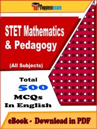 STET Mathematics & Pedagogy PDF Book In English