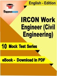 IRCON Work Engineer (Civil Engineering) PDF Book In English