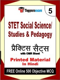 STET Social Science/Studies & Pedagogy Exam Practice Set Book in Hindi
