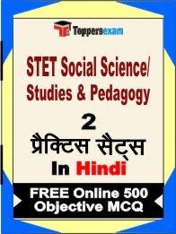 STET Social Science/Studies & Pedagogy Exam Practice Set Book in Hindi