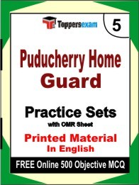 Puducherry Home Guard Book in English - Mock Test / Practice Set