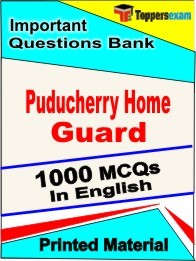 Puducherry Home Guard  Book in English - Objective MCQ