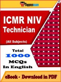 ICMR NIV Technician PDF Book In English