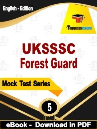 UKSSSC Forest Guard PDF Book In English