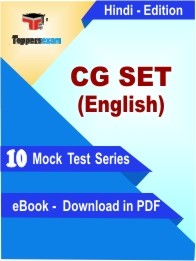 CG SET (English) PDF Book In Hindi