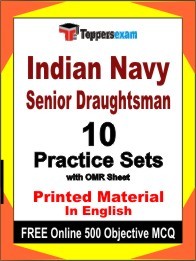 Indian Navy Senior Draughtsman  Exam Practice Set Book in English