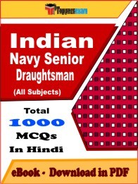Indian Navy Senior Draughtsman PDF Book In Hindi