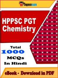 HPPSC PGT Chemistry PDF Book In Hindi