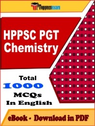 HPPSC PGT Chemistry PDF Book In English