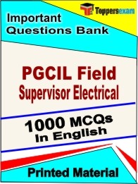 PGCIL Field Supervisor Electrical Exam Objective MCQ Book in English