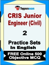 CRIS Junior Engineer (Civil) Exam Practice Set Book in English