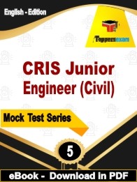 CRIS Junior Engineer (Civil) PDF Book In English