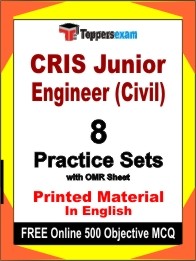 CRIS Junior Engineer (Civil) Exam Practice Set Book in English